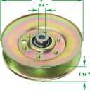 2 Pack 756-04522 Idler Pulley Replaces Cub Cadet 02005079, 756-3045, 756-3045A, 956-3045, 756-04522, Ariens Gravely 07351800, 07300015, 07300526, 07340100