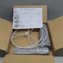 PATIKIL Lamp shades for Table Lamps Set of 2, 11.4" Top x 12.6" Bottom x 9.8" High Drum Lamp shades for Floor Lamps Medium Linen Lampshade Easy Assembly for Lamp Replacement, Gray