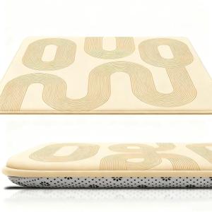 Baby Play Mat for Floor, 1.2 Thick Foam 47X47 Playpen Mat, Ultra-Soft Velvet for Tummy Time & Crawling, Non-Slip Backing and Easy to Clean, Safe for Infants, Toddlers, and Kids (Geometry)