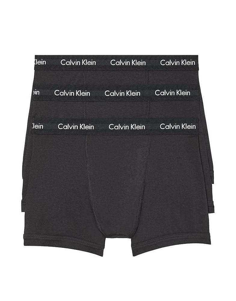 Calvin Klein Men's Cotton Stretch 3-Pack Boxer Brief M