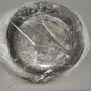 6 Pack Clear Plastic Serving Bowls 10 Inch Large Elegant Diamond Pattern Salad Mixing Bowl Plastic Buffet Serving Bowls for Vegetable Fruit Salad Candy Chip Popcorn Snack (Grey), 10 x 10 x 2.2 inch/25 x 5.5 x 5.5 cm