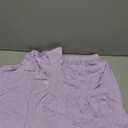 Umeyda Girls Lyocell 3 Piece Pajamas Set Button Down PJs Set Soft Loungewear Short Sleeve Sleepwear, Size: 13-14 Years