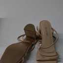 DREAM PAIRS Women's Heels Chunky Block Strappy Square Open Toe Ankle Buckle Heeled Sandals Wedding Party Dress Shoes Indie 7
