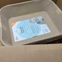 Kitty Sift Disposable Cat Litter Box Jumbo, 6 Count, Durable and Portable for Travel and Home, Eco-Friendly Disposable Litter Box Controls Odor