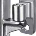 304 Stainless Steel Gate Hinges 5/8" Heavy Duty Door Hinges 600LB Capacity No Squeaking for Wall Mount Hinges for Farm Gates & Wooden Fences, 2 Pack