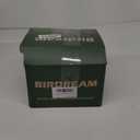 Birdream 2 Pack Bird Feeders for Outdoor Hanging, Retro Pagoda Design Fun Installation Bird Feeder, Attracting Wild Birds Chickadees Goldfinches Cardinals Finches and Sparrows - Black&White