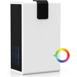 Dehumidifier, Dehumidifier for Home, 7 Colors LED Light