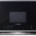 COSMO COS-2413ORM1SS Over the Range Microwave Oven with Vent Fan, 1.34 cu. ft. Capacity, 1000W, 24 inch, Black / Stainless Steel