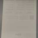 Avery Printable Shipping Labels with Sure Feed, 3-1/3" x 4", Matte Clear, 60 Blank Mailing Labels (15664) (One Size)