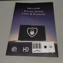 4-Way Laptop Privacy Screen Shield 13.3 Inch, Removable 16:9 Aspect 360 Privacy Filter Screen Protector for 13.3 Inch Laptop Computer, Anti Glare Blue Light Slide Mount Tabs Cover for Generic Laptop