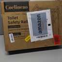 Toilet Safety Rails (300 LB) – Adjustable, Foldable Toilet Handle Frame for Elderly & Disabled Adults, Supports All Toilet Types