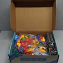 Electric Toddler Train Set Toy, Battery Powered Railway Train Track Toy Playset for Kids Ages 3 4 5, Boys and Girls