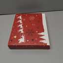 Vintage Classic Skull Cap 3D Embroidery Beanie Cuffed Winter Hat Knit with Touch Screen Gloves Gifts for Fans