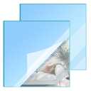 12x12 Inches Light Blue Mirror Acrylic Sheet  2 Pcs Reflective Acrylic Panel for DIY Crafts, Home Dcor & More (30x30 cm)