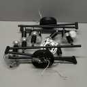 Unicozin LED 6 Light Track Lighting Kit, 46.5'' Black 6 Way Ceiling Spot Lighting, Flexibly Rotatable Head, Track Light Included 6 x LED GU10 Bulb (4W, Daylight White 5000K, 400LM)