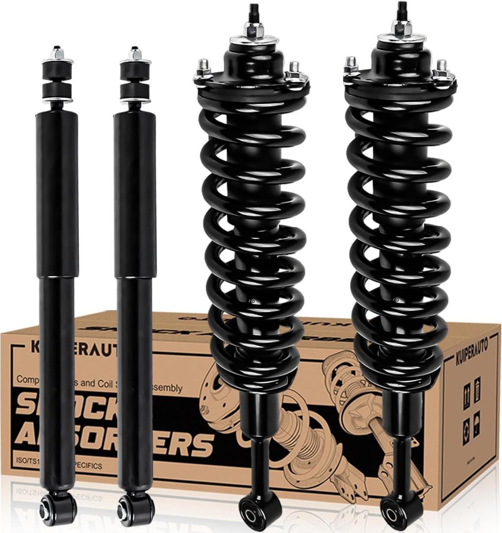 Front and Rear Struts Complete Assembly Shocks Absorbers Compatible for 2007-2014 Toyota FJ Cruiser Compatible for 2003-2018 Toyota 4Runner 171371L 171371R 4PCS