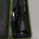 Red Flashlight RechargeableGreen Light FlashlightBlue Light flashlightsBlood Lights for Observation, 4 in 1 White Lights and Red lamp and Blue Lamp and Green Lamps 4 Modes.