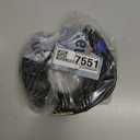 2Pack 25 ft Speakon to 1/4" Male Speaker Cables, Professional 12 Gauge AWG Wire Audio Amplifier Connection Cord, DJ/PA Wire with Twist Lock.