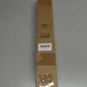 Hei!Dear Blackout Curtain Rod for Windows 36 to 72 inch (3-6Ft), Wrap Around Room Darkening Curtain Rods, 5/8" Samll Adjustable Modern Decorative Window rod,Silver