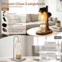 Candle Warmer Lamp, Perfect for Vintage Decor and Creative Gifts, Featuring A Resin Bear Design