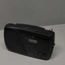 GPX R633B Portable Shortwave AM/FM Clock Radio (Black)