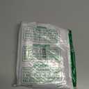 Clear A6 Binder with Elastic Band 1.8mm Thick PVC Notebook Cover 6 Black 20mm Diameter Round Rings Budget Binder Planner Cover Journal Folder Organizer for A6 Binder Pockets Paper Refills