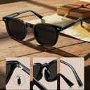 STGATN Sunglasses for Men Acetate UV400 Protection Anti-Glare Square Sun Glasses Driving Fishing Golf Hiking