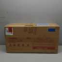 TURBRO Eternal Flame 26-Inch Infrared Quartz Electric Fireplace Log Heater, Realistic Lemonwood Logs, Adjustable Flame Colors, Remote Control, Thermostat, Timer, EF26-LG, 1500W (Black)