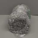 Yimobra Bathroom Rugs Non Slip Washable, Ultra Soft and Water Absorbent Bath Mats, Plush Fluffy Shower Mat Outside, Microfiber Thick Matts for Bathroom Floor/ Sink, 24x17, Light Gray and White