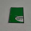 Top Flight Standards 1-Subject Wirebound Notebook, 100 Sheets, 3-Hole Punched, Wide Rule, 10.5 x 8 Inches, 1 Notebook,  (31117)