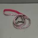 EcoBark Dog Leash - Soft & Reflective Comfort Leash with Padded Handle - Soft, Strong, & Durable for Small, Medium or Large Dogs (Floral) (5 ft x 3/4 in - Narrow Width)