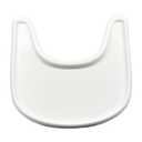 High Chair Tray Compatible with Stokke Tripp Trapp Chair with Smooth Surface and Strong Suction - Made from Food Safe Plastic (BPA BPS BPF Lead and Phthalate Free) - White
