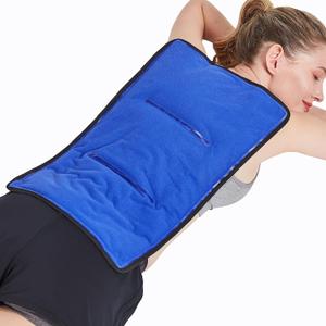 Koo-Care Extra Extra Large Gel Ice Pack for Injuries Reusable Flexible Cold Therapy Compress with Wrap for Full Back, Hip, Thigh, Knee, Shin - Pain Relief for Post-surgery Recovery XXL, 13 x 21.5 Inch (13 x 21.5 Inch (Pack of 1))