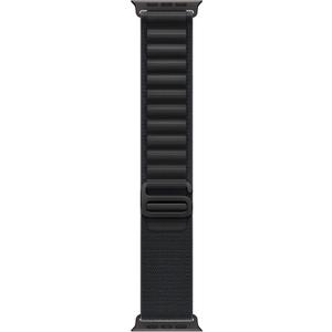 Apple Watch Band - Alpine Loop - 49mm - Black - Medium - Black Titanium Finish
