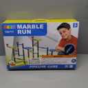 JOYIN 150Pcs Glowing Marble Run- Construction Building Blocks Toys with 5 Glow in The Dark Glass Marbles, STEM Educational Building Block Toy, Birthday Gifts, Easter Basket Stuffers