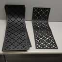 Rubber-Cal Azteca Indoor Outdoor Stair Treads Rubber Step Mats (6-Pack), 9.75 by 29.75-Inch