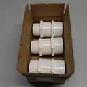 6Pack 1-1/2" PVC Male Adapter Pipe Fittings (Socket x Male Pipe Thread) Furniture Grade SCH40 2-Way 1.50" PVC Coupling Pipe Connectors for Plumbing Water Line