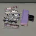 Gaoye Reading Glasses for Women, 6 pack Fashion Readers for Women Men Spring Hinge Eye Glasses, Blue Light Reading Glasses (*C2 Mix Color), +2.75