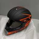 Youth Kids Motocross Helmet DOT Approved, Adult ATV Dirt Bike Off-Road MX Full Face Motorcycle Helmet with Goggles Gloves Mask for Boys Girls,Lightweight Breathable for Trail Riding (Small, Orange-Red)