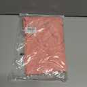 Womens Cap Sleeve T Shirts V Neck Casual Tops Oversized T-Shirt Summer Trendy Lightweight Loose Fit Basic Tees (Pink, L)