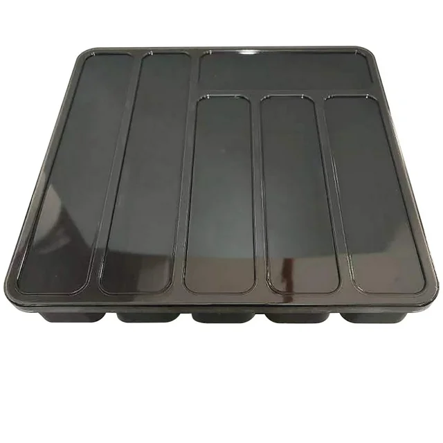 Lifewit
Flip Lid Organizer, Premium Silverware Organizer, Kitchen Drawer Utensil Tray, Spacious Cutlery Storage Box, Smart Decluttering Solution For Forks Spoons Knives