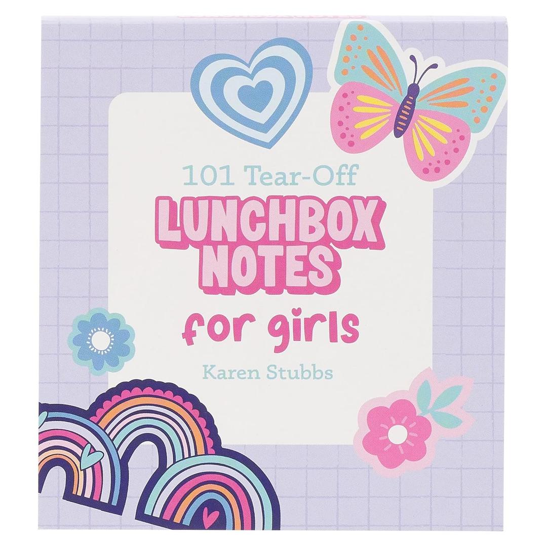 101 Tear-Off Lunchbox Notes for Girls, Inspirational Quotes and Encouragement for Kids, Space to Write Personal Message