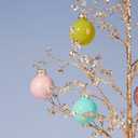 WDS WONDROUS Glass Christmas Ball Ornaments Set of 24, Pink & Blue & Green & Brown Christmas Ornaments, Small Hanging Ball Ornament Set for Holiday Decor, Fall & Winter Decor Xmas Decorations Party (Colorful2)