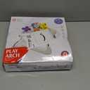 Baby Activity Arch Toy Bar for Stroller, Bassinets and Car Seat, Adjustable Crib Toys Hanging Attachment, Sensory Development Toys with Rattles (Colorful)