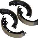 BOSCH BS587 Blue Drum Brake Shoe Set - Compatible With Select Toyota Camry, RAV4, Solara; REAR