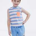 Disney Junior Tank Top and Shorts Outfit Set Infant to Big Kid Sizes (18 Months - 14-16)