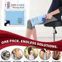 Core Products Soft Comfort CorPak, No Frost Hot and Cold Therapy Pack - 10" x 13", Made in The USA- 2 Pack