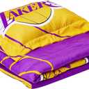 NORTHWEST NBA Unisex Comforter and Sham Set (Tw", Reverse Slam)