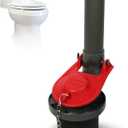 Korky 723X Standard 2-Inch Top Mount Flush Valve for 1-Piece Toilet Models, Red