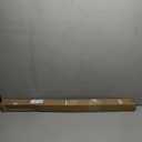 BRIOFOX Industrial Shower Curtain Rod - Never Rust Non-Slip 43-72 Inch 304 Stainless Steel, Brushed Nickel